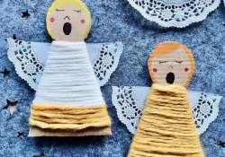 Készítsetek karácsonyi angyalokat!