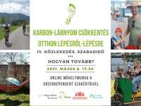 Karbon-lábnyom csökkentés: Közlekedés, szabadidő-Hogyan tovább?